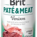 Brit Pate&Meat Venison Dziczyzna 400 g