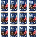 Brit Premium By Nature Beef Wołowina 12 x 400 g