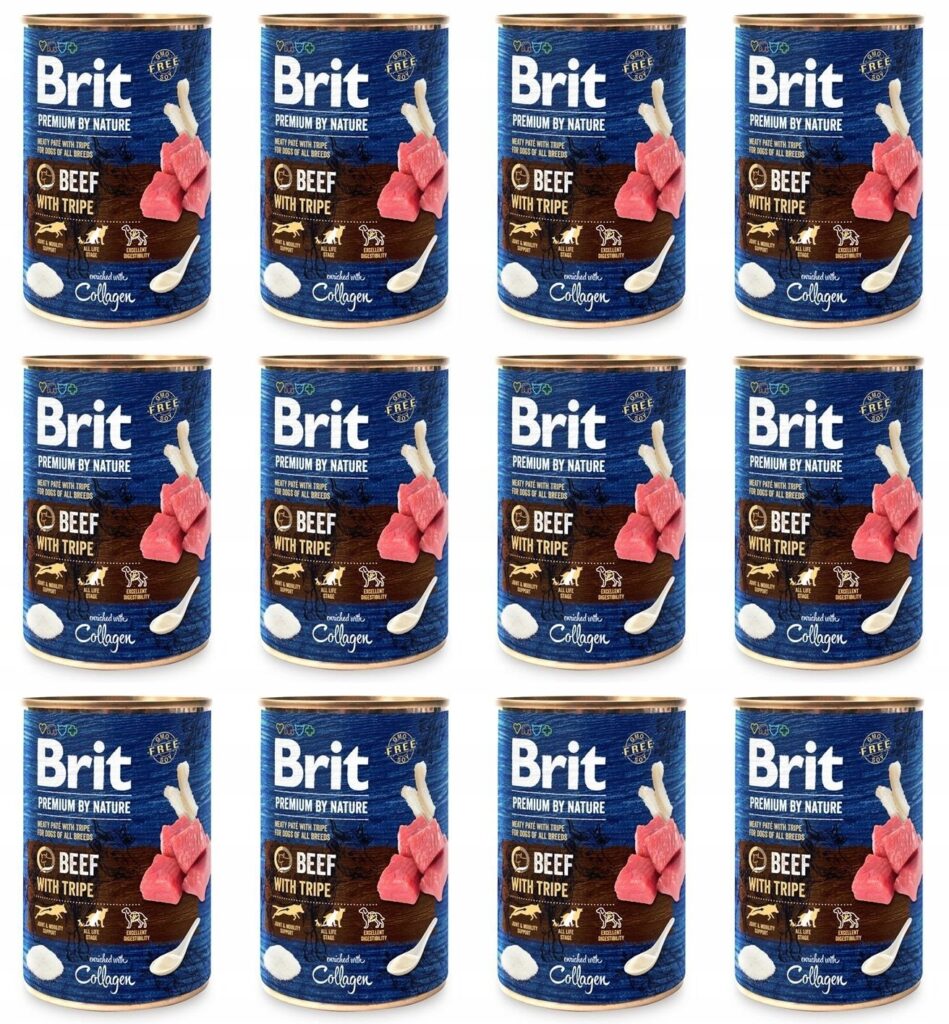 Brit Premium By Nature Beef Wołowina 12 x 400 g