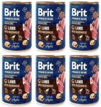 Brit Premium By Nature Lamb Jagnięcina 6 x 400 g