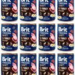 Brit Premium By Nature Turkey Indyk 12 x 400 g