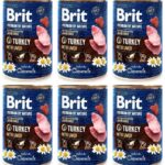 Brit Premium By Nature Turkey Indyk 6 x 400 g