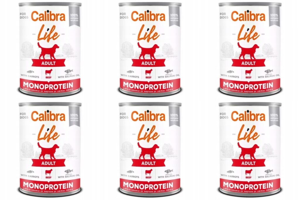 Calibra Life Dog Monoprotein Beef 6 x 400 g