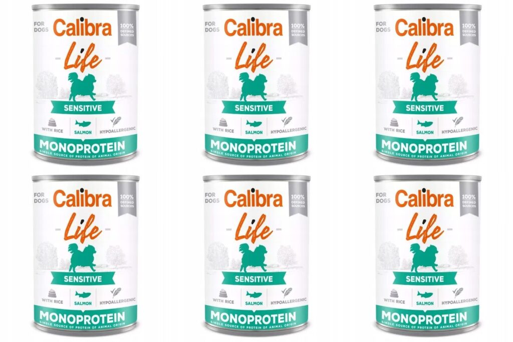 Calibra Life Dog Monoprotein Salmon 6 x 400 g