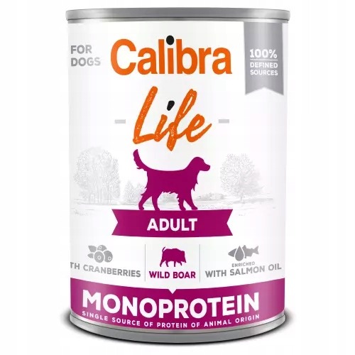 Calibra Life Monoprotein Wild Boar 6 x 400g detal