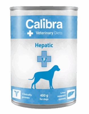 Calibra Veterinary Diet Dog Hepatic Puszka 400g