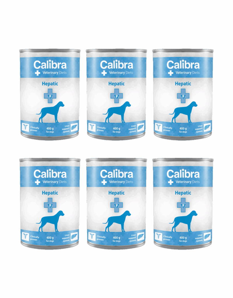 Calibra Veterinary Diet Dog Hepatic Puszka 6 x 400g