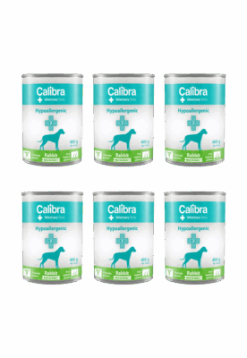 Calibra Veterinary Diet Dog Hypoallergenic Rabit&Insect 6 x 400g