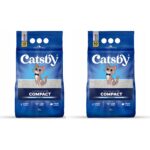Catsby Compact bezzapachowy 2x5l żwirek bentonitowy
