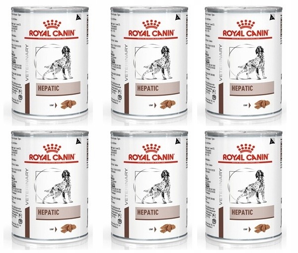 Royal Canin Dog Hepatic 6 puszek 420 g