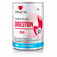 Disugual Dla Psa Mokra Dieta Trzustkowa DIGESTIVE LOW FAT Białe Ryby 400 g