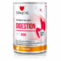 Disugual Dla Psa Mokra Dieta Trzustkowa DIGESTIVE LOW FAT Indyk 12 x 400 g