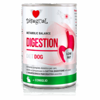 Disugual Dla Psa Mokra Dieta Trzustkowa DIGESTIVE LOW FAT Królik 400 g