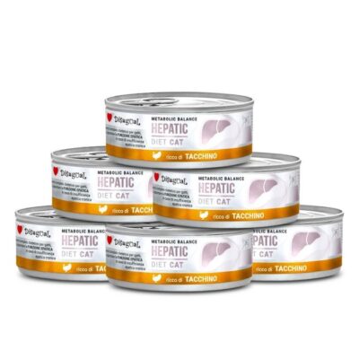 Disugual Karma Mokra Dla Kota Dieta Weterynaryjna Hepatic Indyk 6 x 85 g