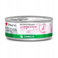Disugual Karma Mokra Dla Kota Weterynaryjna Hypoallergenic Królik 85 g