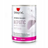 Disugual Karma Mokra Dla Psa Dieta Weterynaryjna Hepatic Wieprzowina 400 g