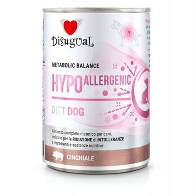 Disugual Karma Mokra Dla Psa Dieta Weterynaryjna Hypoallergenic Dzik 400 g
