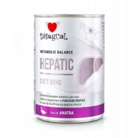 Disugual Karma Mokra Dla Psa Weterynaryjna Hepatic Kaczka 400 g Wątroba