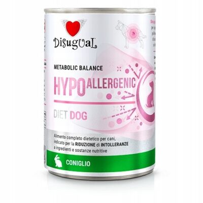Disugual Karma Mokra Dla Psa Weterynaryjna Hypoallergenic Królk 400 g