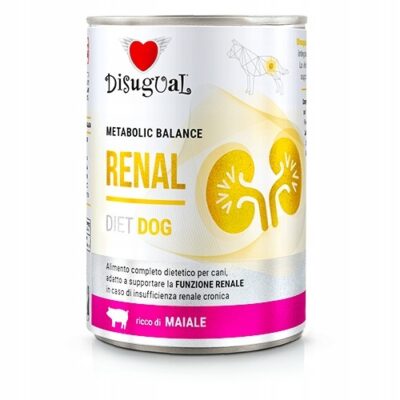 Disugual Karma Mokra Dla Psa Weterynaryjna Renal Nerki Wieprzowina 400 g