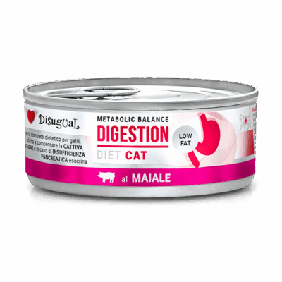 Disugual Karma Mokra Koty Weterynaryjna DIGESTION Low Fat Wieprzowina 85 g