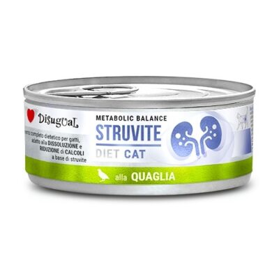 Disugual Karma Mokra Koty Weterynaryjna Urinary STRUVITE Przepiórka 85g