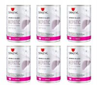 Disugual Pies Mokra Dieta wątroba Weterynaryjna Hepatic Wieprzowina 6×400 g