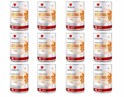 Disugual Psy Karma Mokra Weterynaryjna Intestinal Jelita Wołowina 12x400g