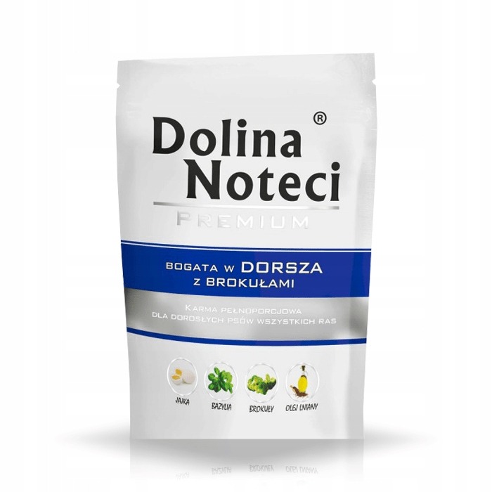 Dolina Noteci Dorsz z brokułami sasz. 10 x 150 g detal