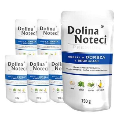 Dolina Noteci Dorsz z brokułami sasz. 10 x 150 g