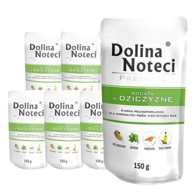 Dolina Noteci Dziczyzna sasz. 10 x 150 g