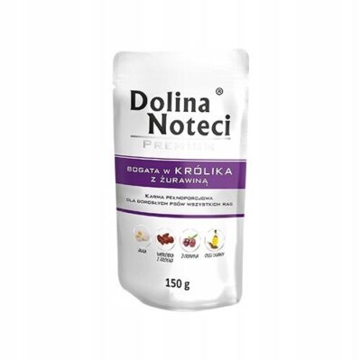 Dolina Noteci Królik z żurawiną saszetka 150 g