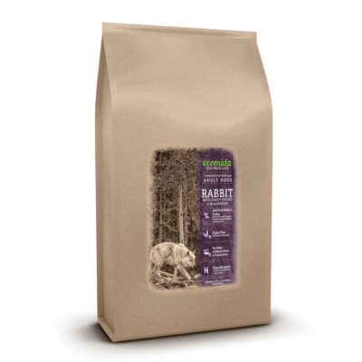 Ecomida Bez Zbóż Hypoallergenic Królik, Indyk, Bataty 15 kg Pies dorosły