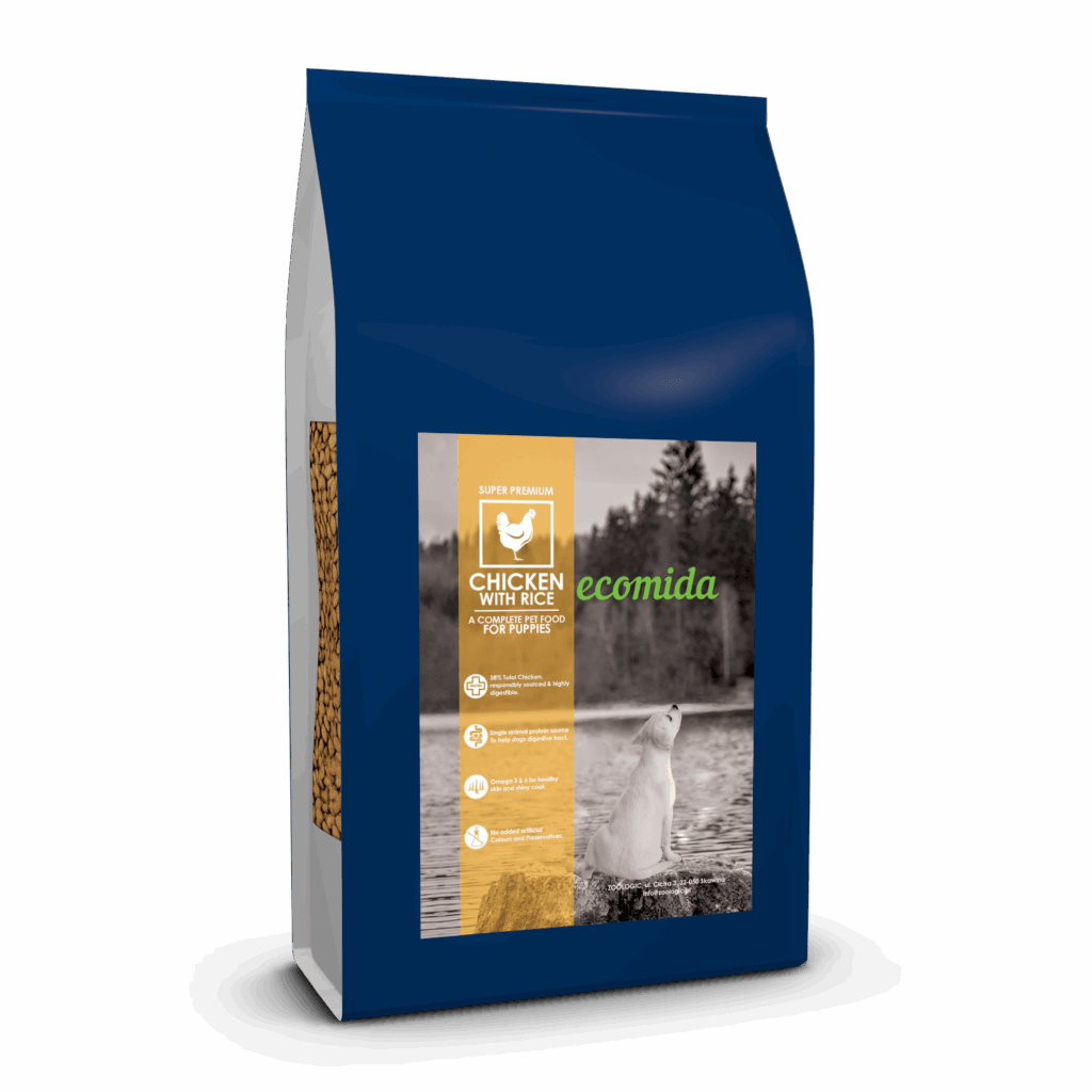 Ecomida Super Premium Puppy Kurczak Ryż 10 kg