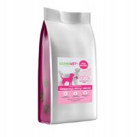ecomiVET+ Hypoallergenic Skóra Sierść 1.5kg 100% hydrolizat Łosoś Biała Ryb