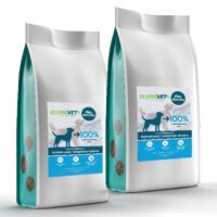 ecomiVET+ LOW FAT Waga Stawy 3 kg dieta dla psa 100% hydrolizat Biała Ryba