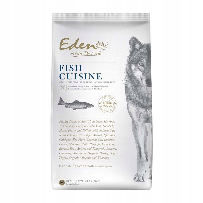 Eden Fish Cuisine M Rasy Średnie i Duże 6 kg