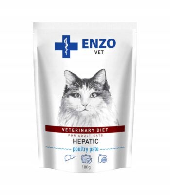 ENZO VET Hepatic na wątrobę drób-pasztet dla kotów 100g