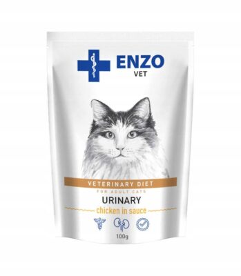ENZO VET Urinary z kurczakiem w sosie dla kotów 100g