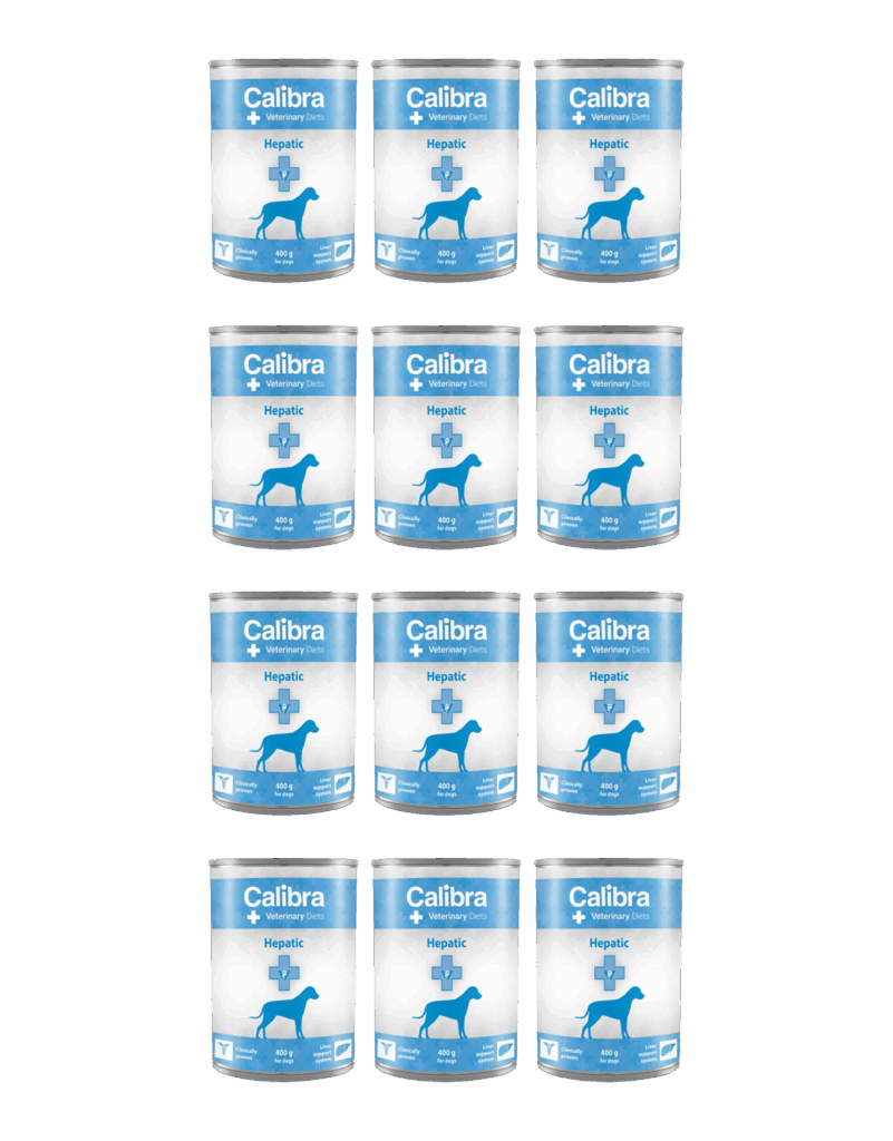Calibra Veterinary Diet Dog Hepatic Puszka 12 x 400g