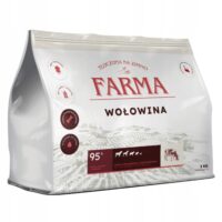 Farma Wołowina karma Hipoalergiczna dla psa Tłoczona na Zimno 2 kg