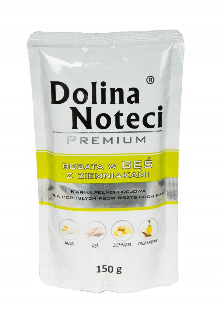 Dolina Noteci Gęś z ziemniakami saszetka 150 g detal