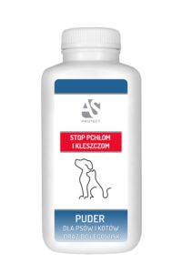 As Professional Puder Ochronny 100g przeciw Kleszczom i Pchłom, Pies i Kot