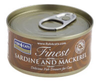 Fish4Cats Sardynka i Makrela karma mokra dla kota puszka 70 g (2)