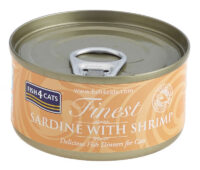 Fish4Cats Sardynka z Krewetkami karma mokra dla kota puszka 70 g (12)