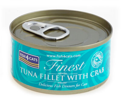 Fish4Cats Tuńczyk z Krabami karma mokra dla kota puszka 70 g (5)