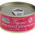 Fish4Cats Tuńczyk z Krewetkami karma mokra dla kota puszka 70 g (10)