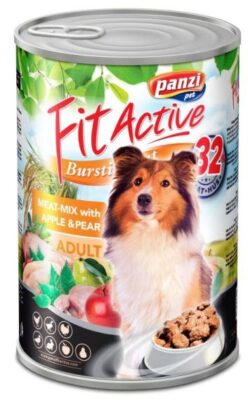 Fit Active Dog Adult - Mix Mięsny karma mokra puszka 1240 g