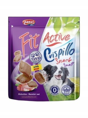 Fit Active Dog Crispillo Small Breed wołowina - ciasteczka treningowe 180g