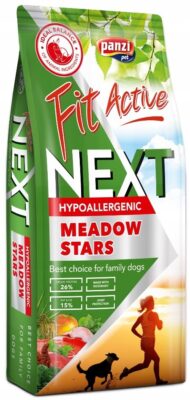 Fit Active Dog NEXT Hypoallergenic Adult Meadow Stars Bezgluten 15kg